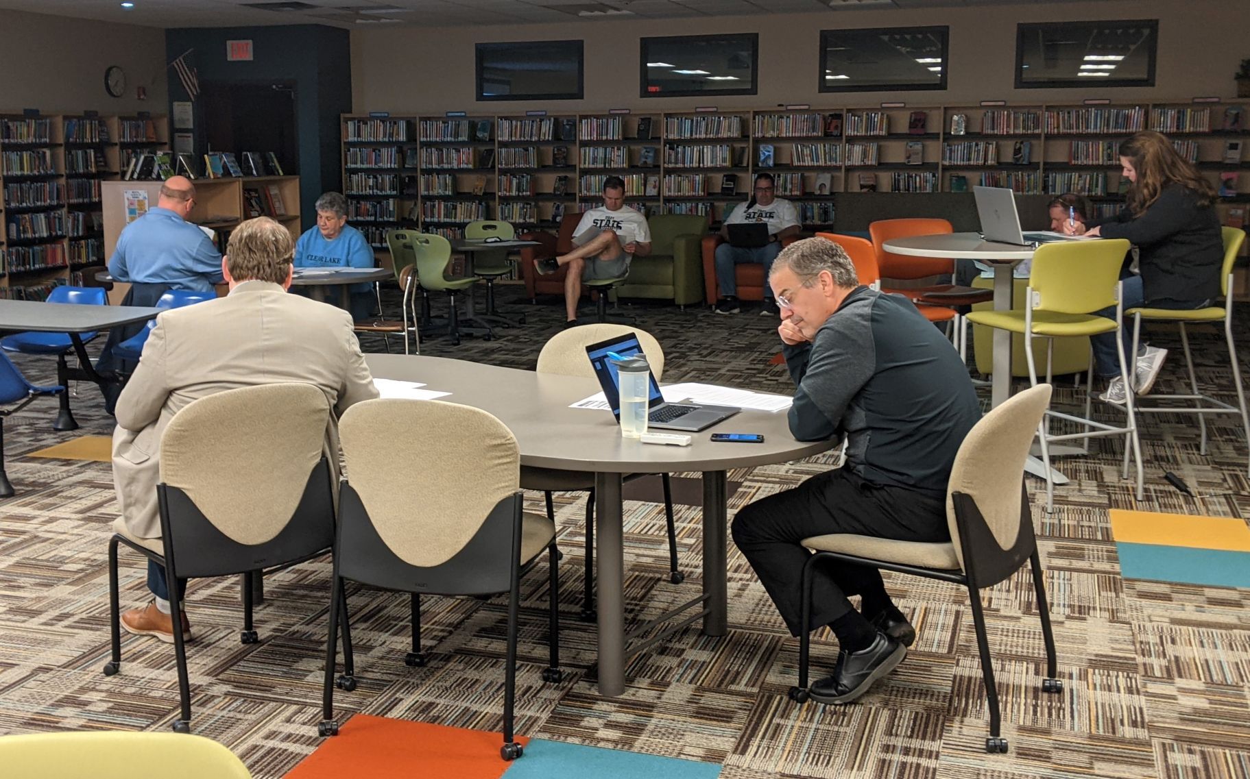 Clear Lake School Board meeting